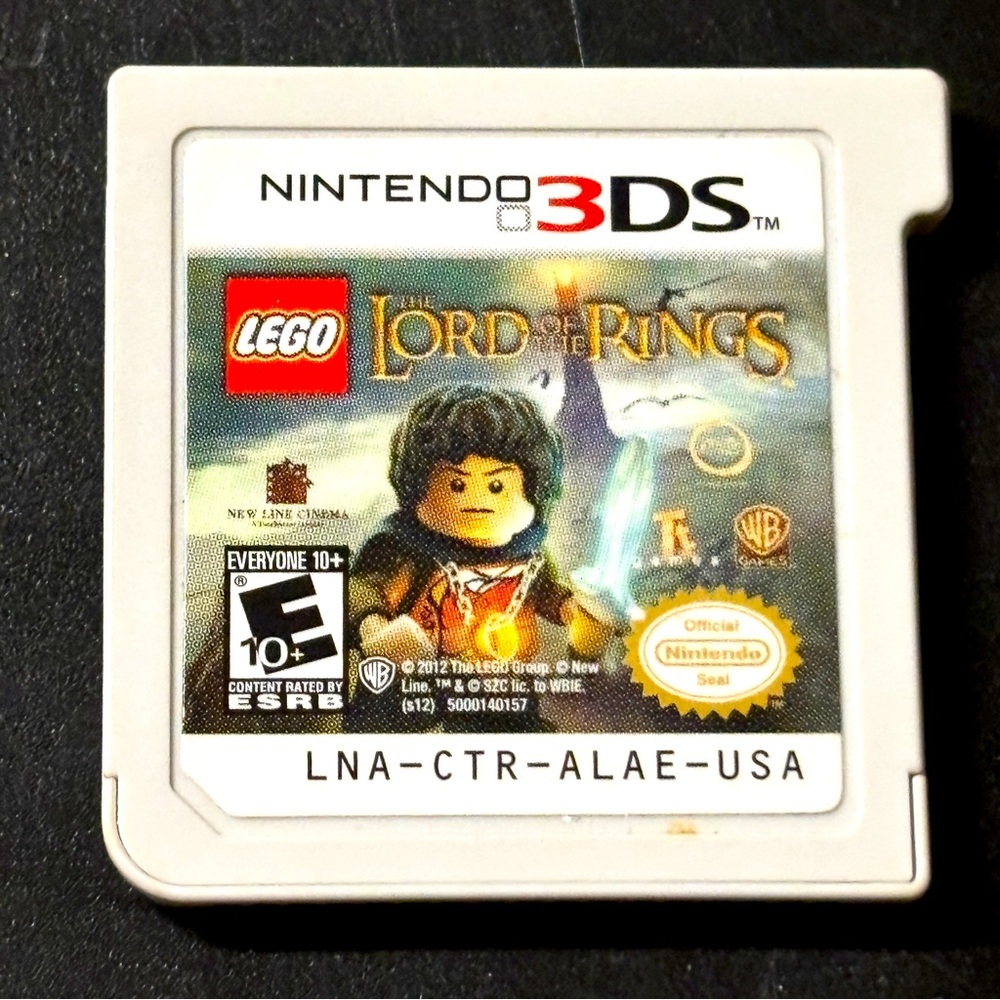 Nintendo 3DS Game - LEGO Lord of the Rings - Game only - no box